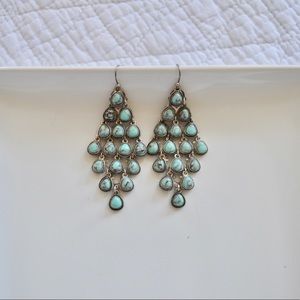 Lucky Brand Turquoise Dangle Earrings